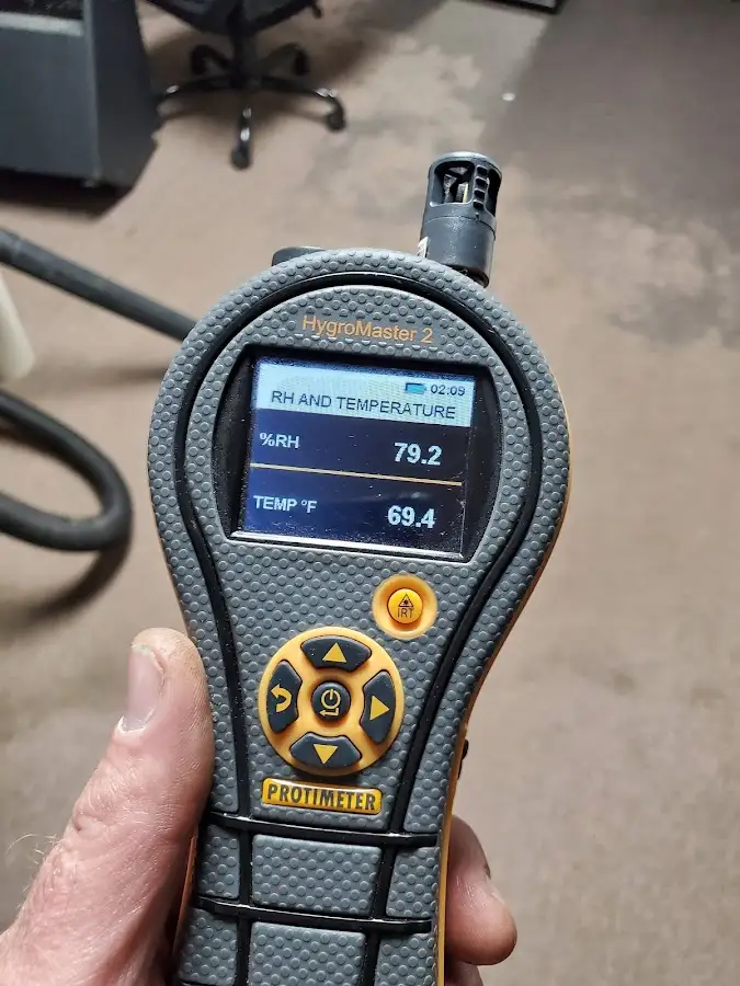 Moisture meter humidity assessment for Mold Remediation & Removal in Fairfield Glade